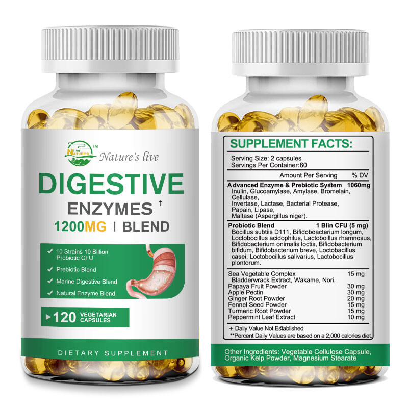 Gut Health Supplements – Digestive Enzymes, Bloating Relief With Probiotics