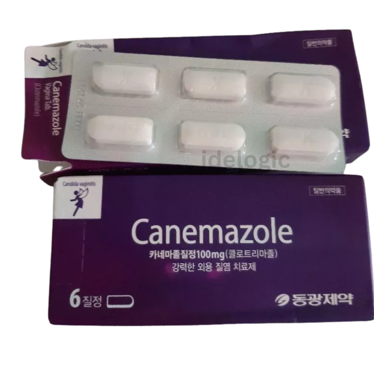 1x [Canemazole] Vaginal Care 6 Tablets Each – Feminine Comfort Support