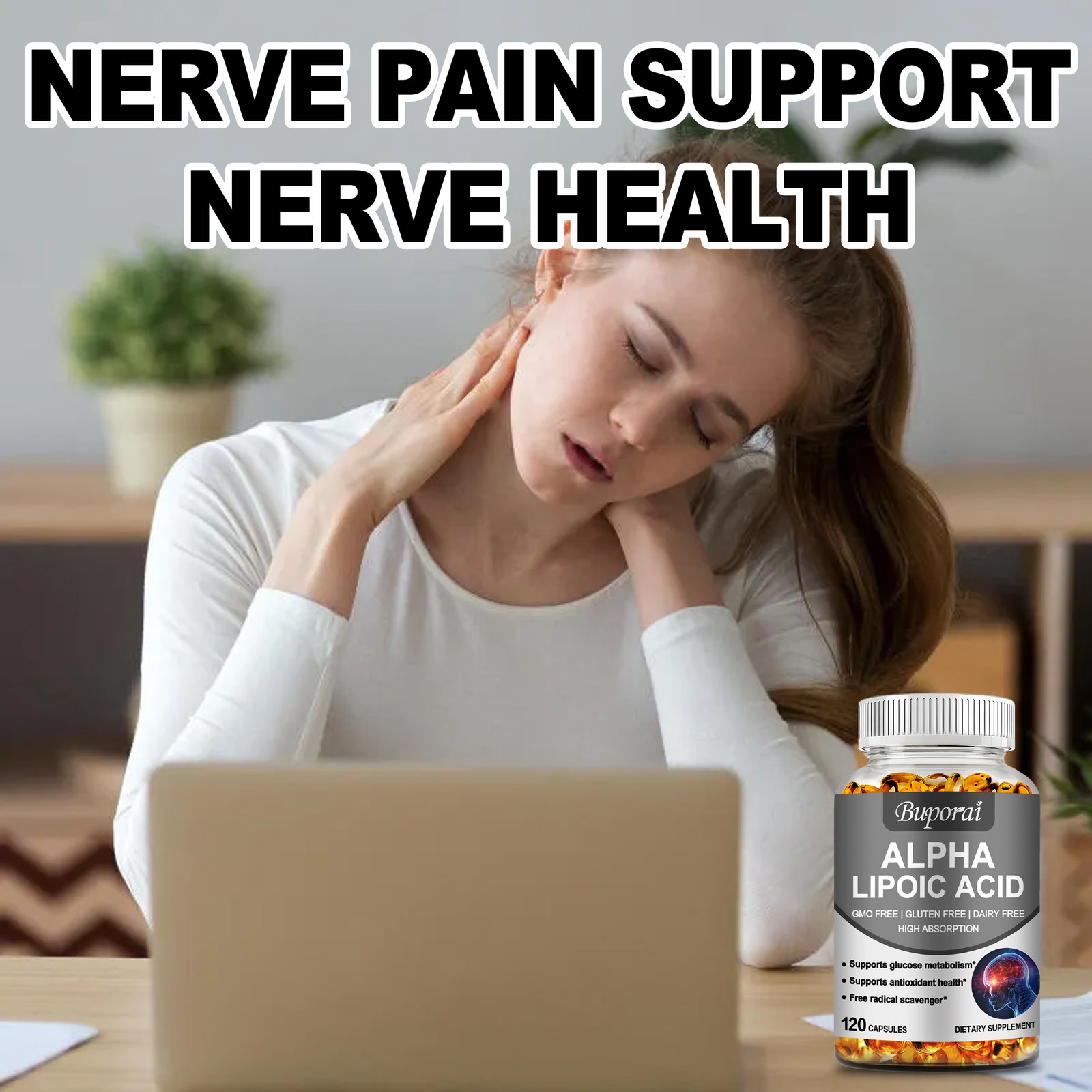 Alpha Lipoic Acid – Support Antioxidant and Sugar Metabolism, Relieve Nerve Pain