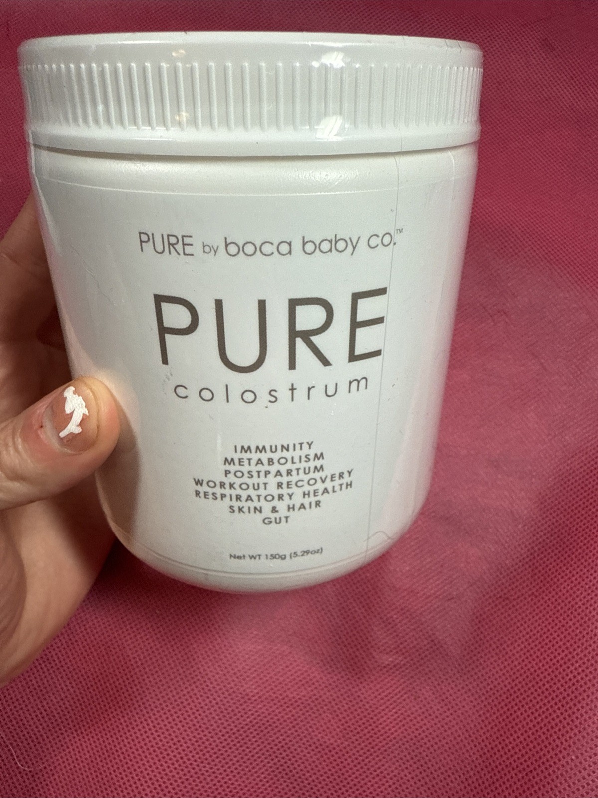 PURE by Boca Baby COLOSTRUM 5.29 Oz BB – Brand New Sealed – Expires in 2027 U2