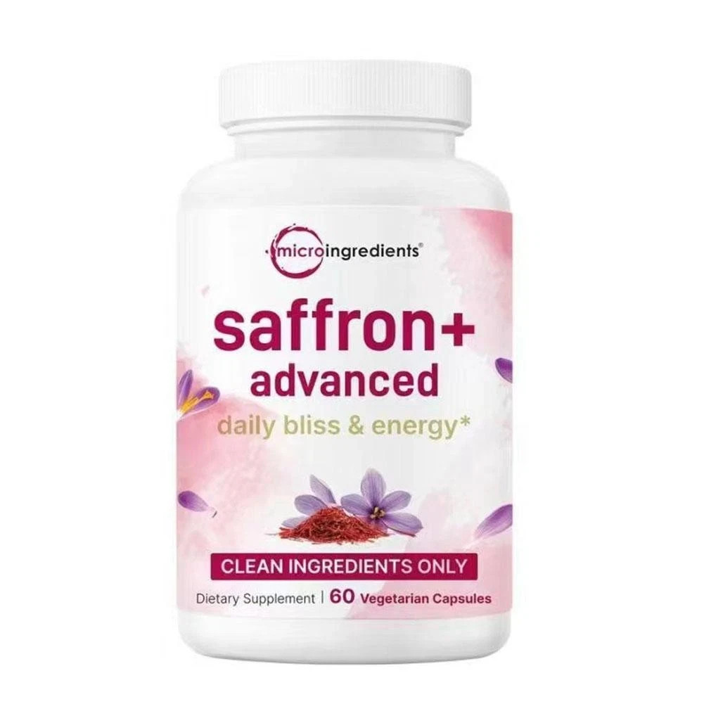 Micro Ingredients Saffron+ innovative Supplements 60 Veggie Capsules 10-in-1 NEW