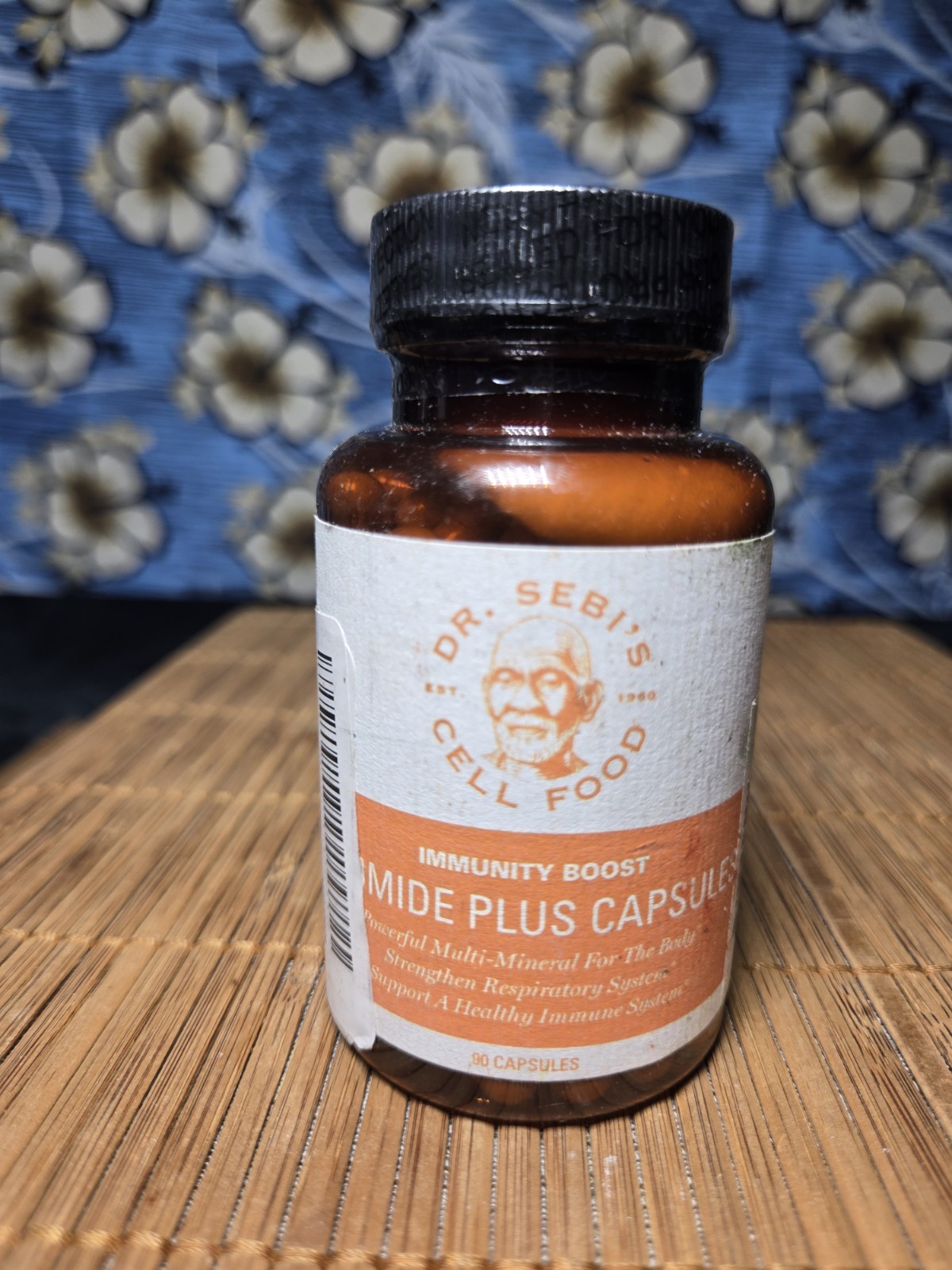 Dr. Sebi’s Cell Food Immunity Boost Bromide Plus Capsules 90 Capsules Exp. 1/28