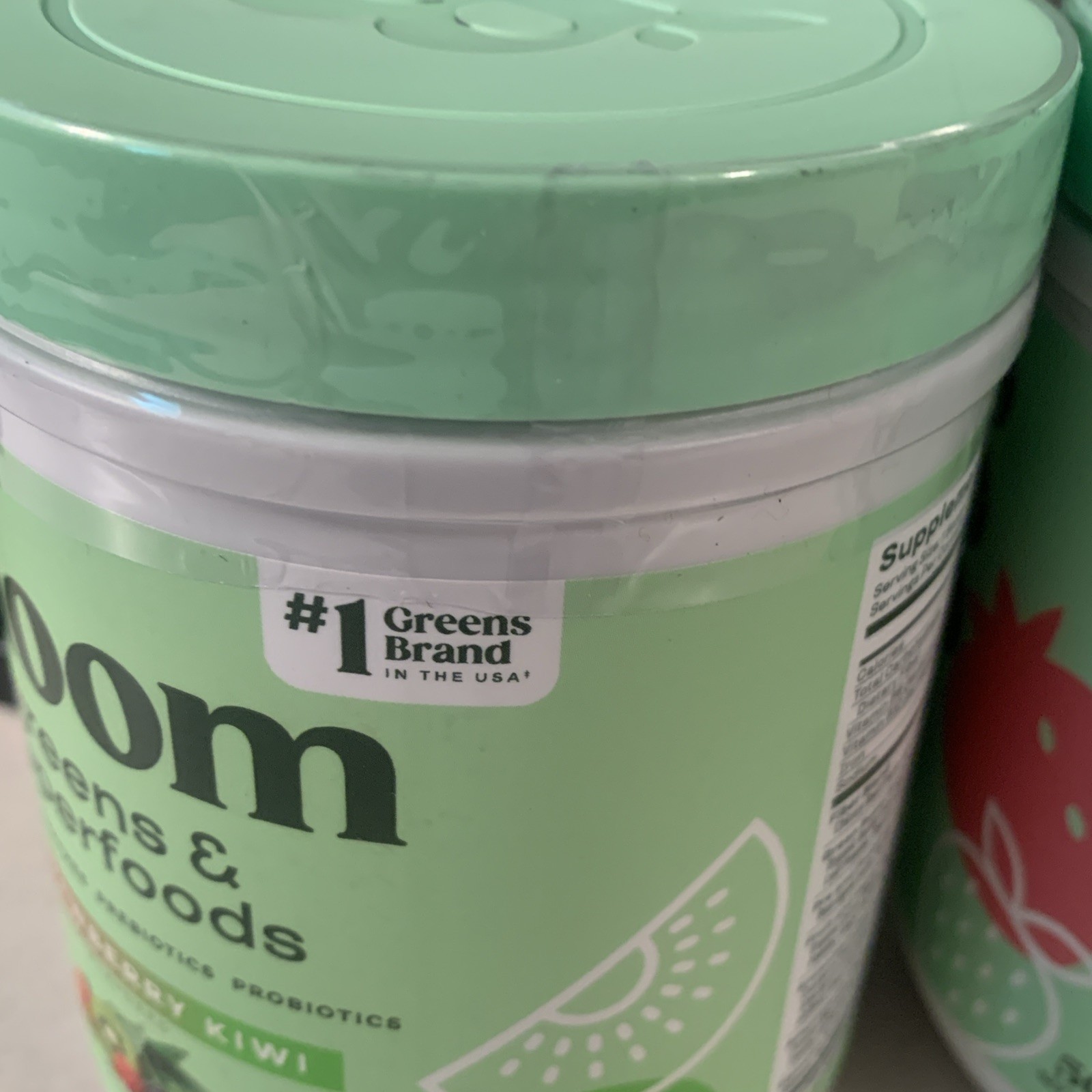 Bloom Greens & Superfoods Strawberry Kiwi 10.67 Oz 50 Servings 07/26 Lot Of 2