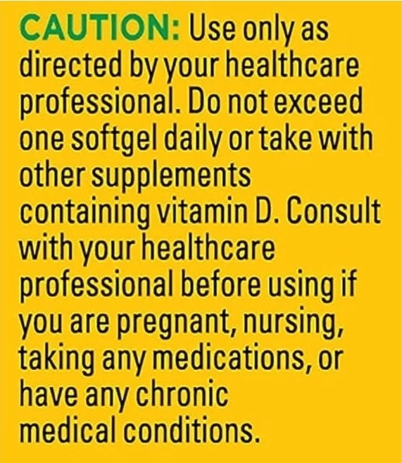 Nature Made Vitamin D3 K2 Supplement, 5000 IU (125 mcg) 30 Count (Pack of 1)