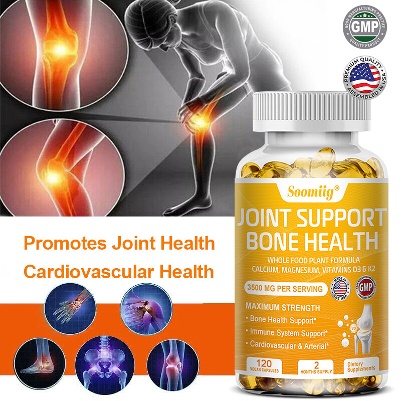 Vitamin D3 + K2 Softgels – Strong bones, heart, joint, immune health support