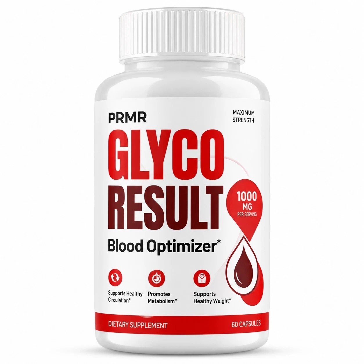 Glyco Result Advanced Blood Health Support Formula, GlycoResult Pills – 60 count