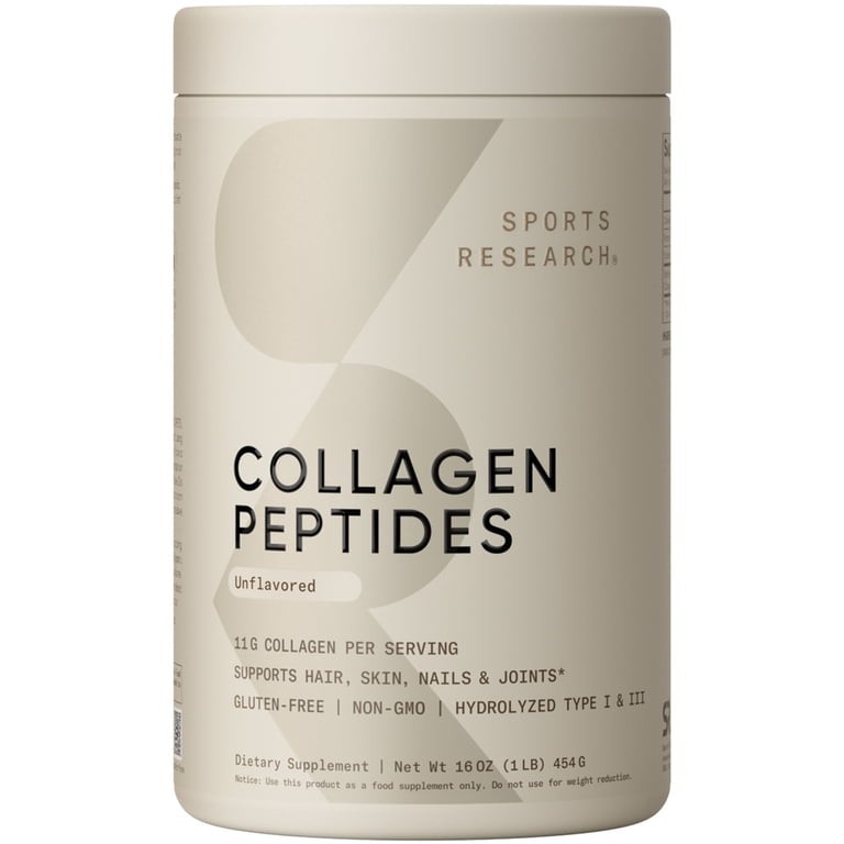 Collagen Peptides Hydrolyzed Type 1 & 3 Protein Supplement – Women & Men 20 Pack