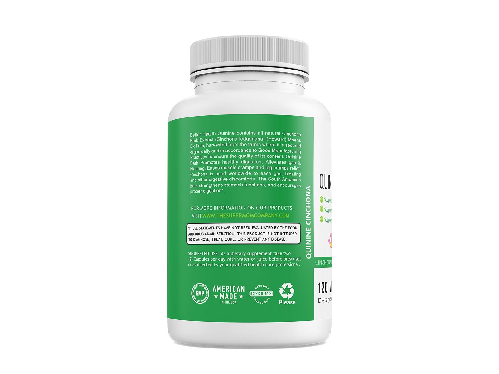 Better Health Quinine Cinchona Bark Extract Herbal Supplement For