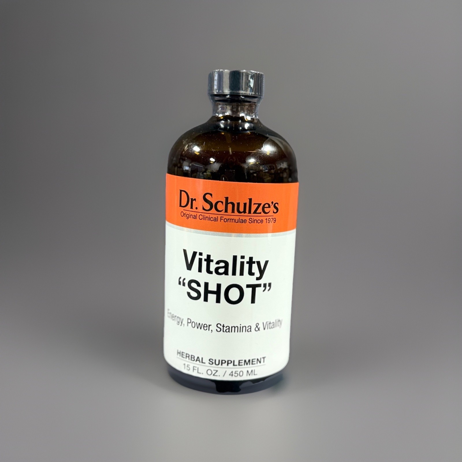 Dr Schulze’s Vitality Shot Energy Organic 15 Oz New/Sealed