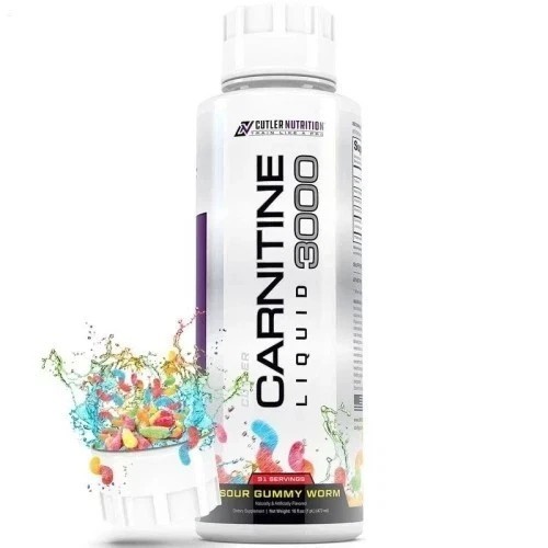 Cutler Nutrition Liquid Carnitine 3000 for Energy and Recovery Support Dietary A