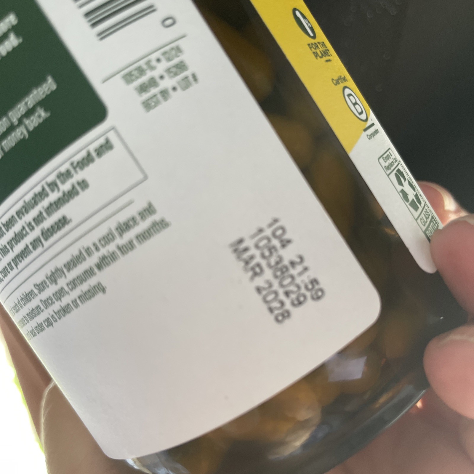 MegaFood Magnesium 300 mg Highly Absorbable Blend Magnesium Glycinate 120 caps