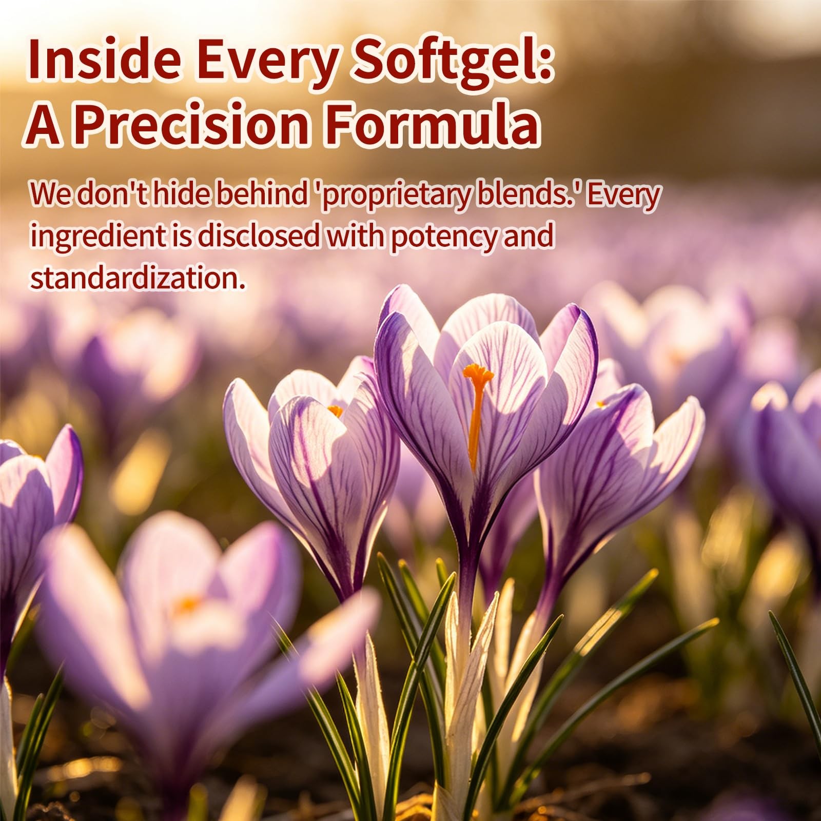Saffron Extract Softgel Supplements 88.5mg,300 Softgels,5 Month…