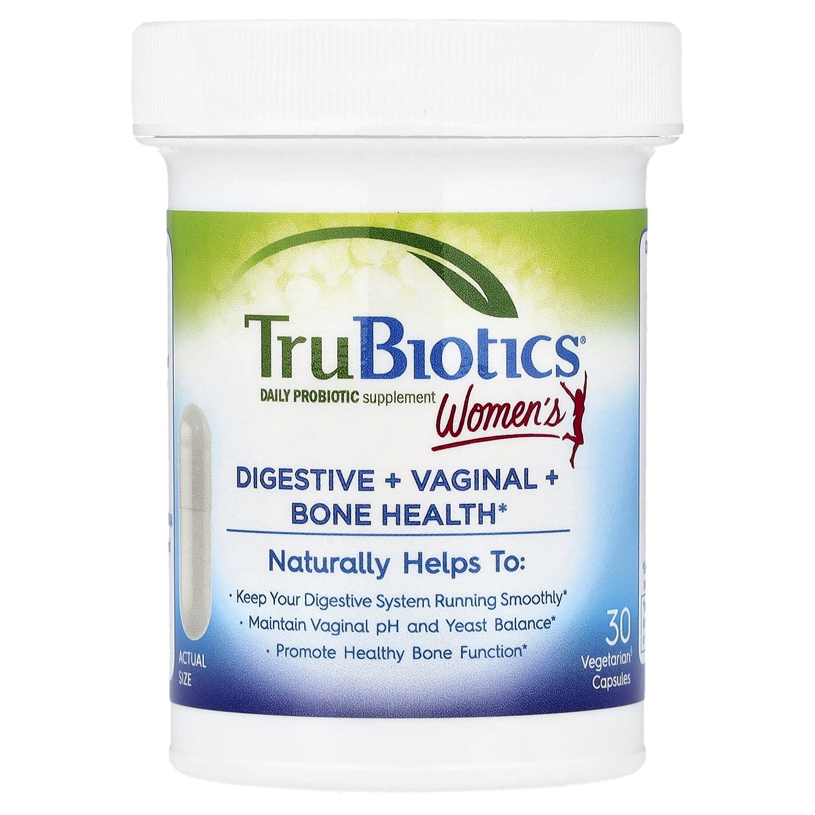 Women’s Digestive + Vaginal + Bone Health , 30 Vegetarian Capsules