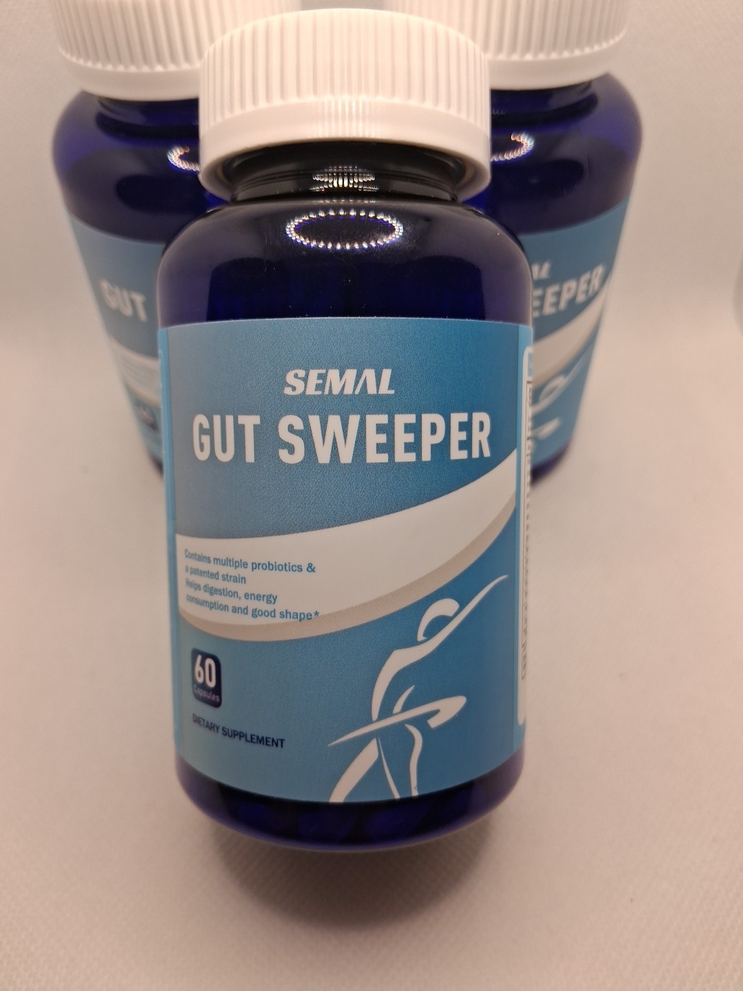 Semal Gut Sweeper Getting 3 Bottles 60×3 Capsules Exp 06/27