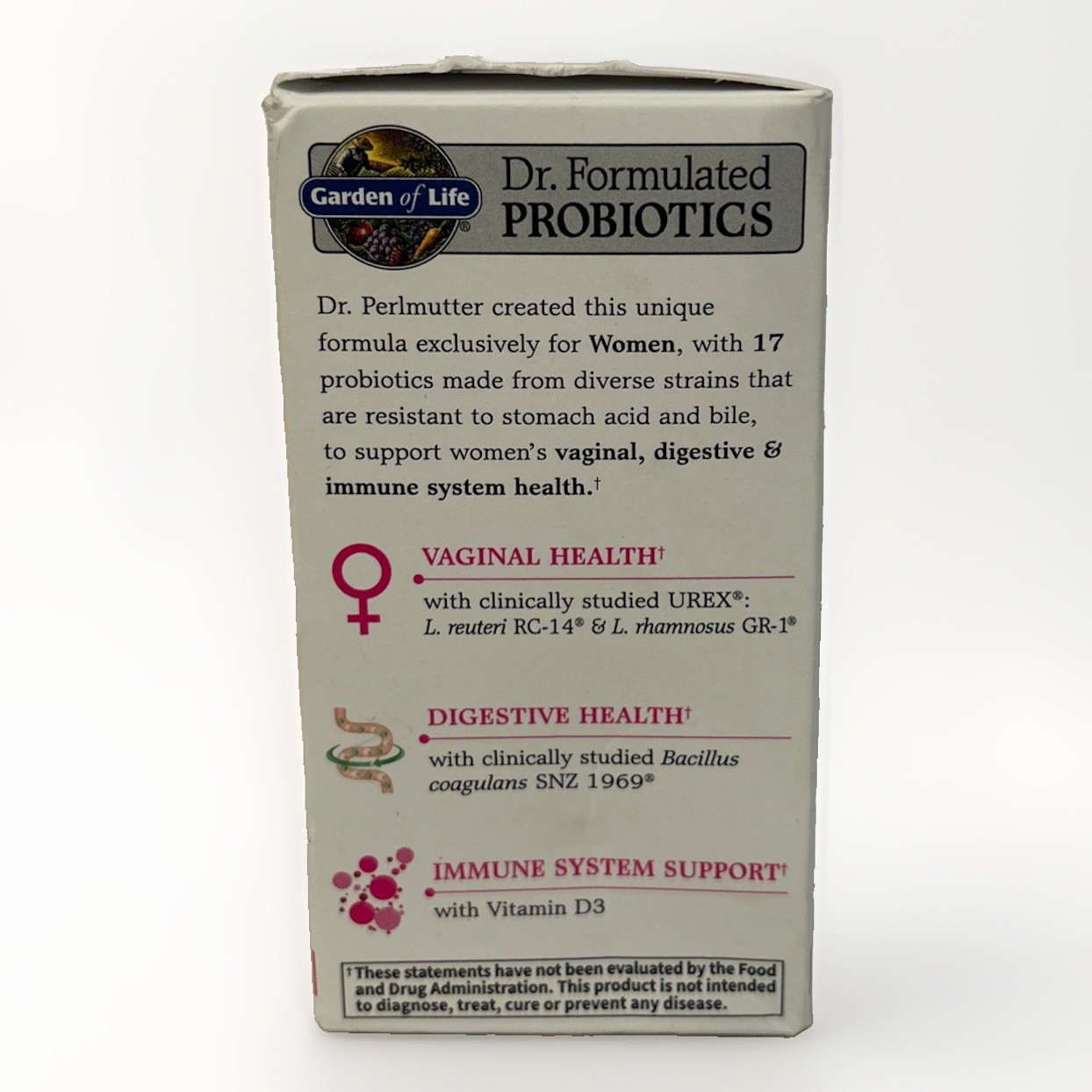 Garden of Life Advanced Women’s Daily Probiotic Supplement 60 Capsules