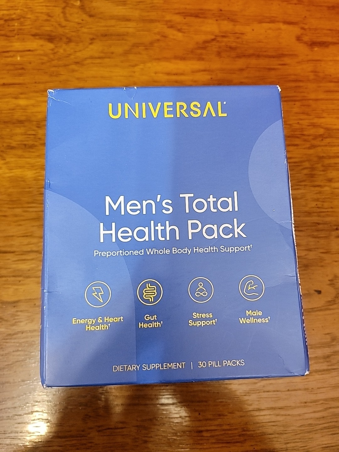 Universal Nutrition Men’s Total Health Pack 30 pack