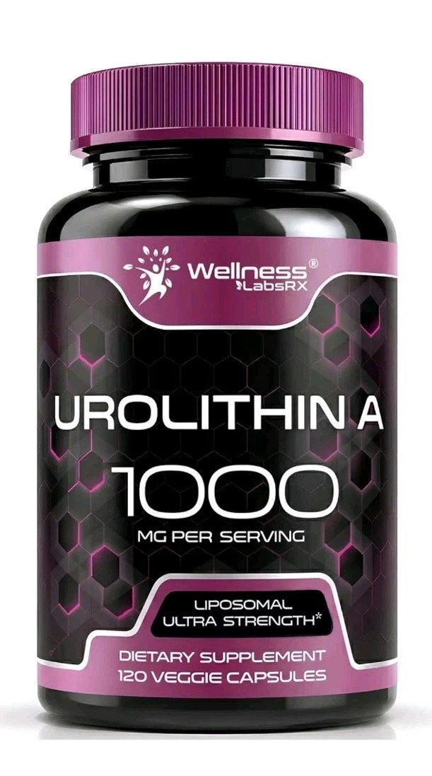Urolithin A Supplement Capsules 1,000mg (98.9% Pure) – Advanced Urolithin A+ For