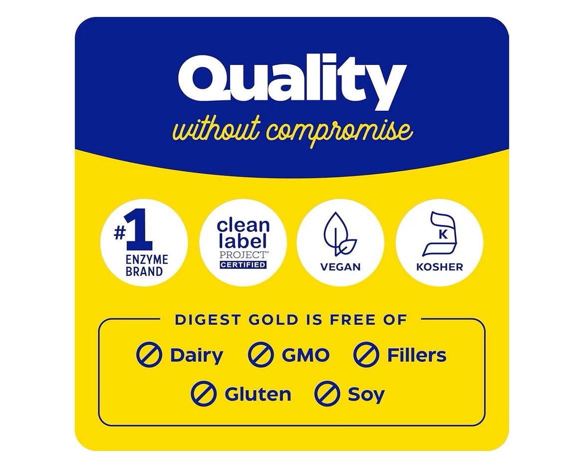 (45 Servings) Enzymedica Digest Gold w/ATPro ($40 Value)