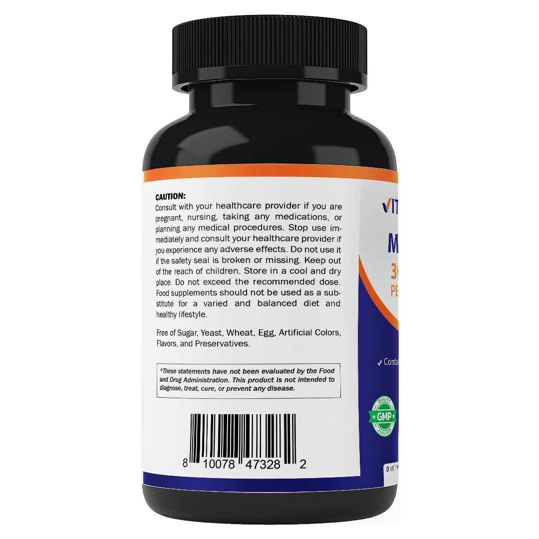 Vitamatic MCT Oil 3000 mg per Serving – 180 Softgels