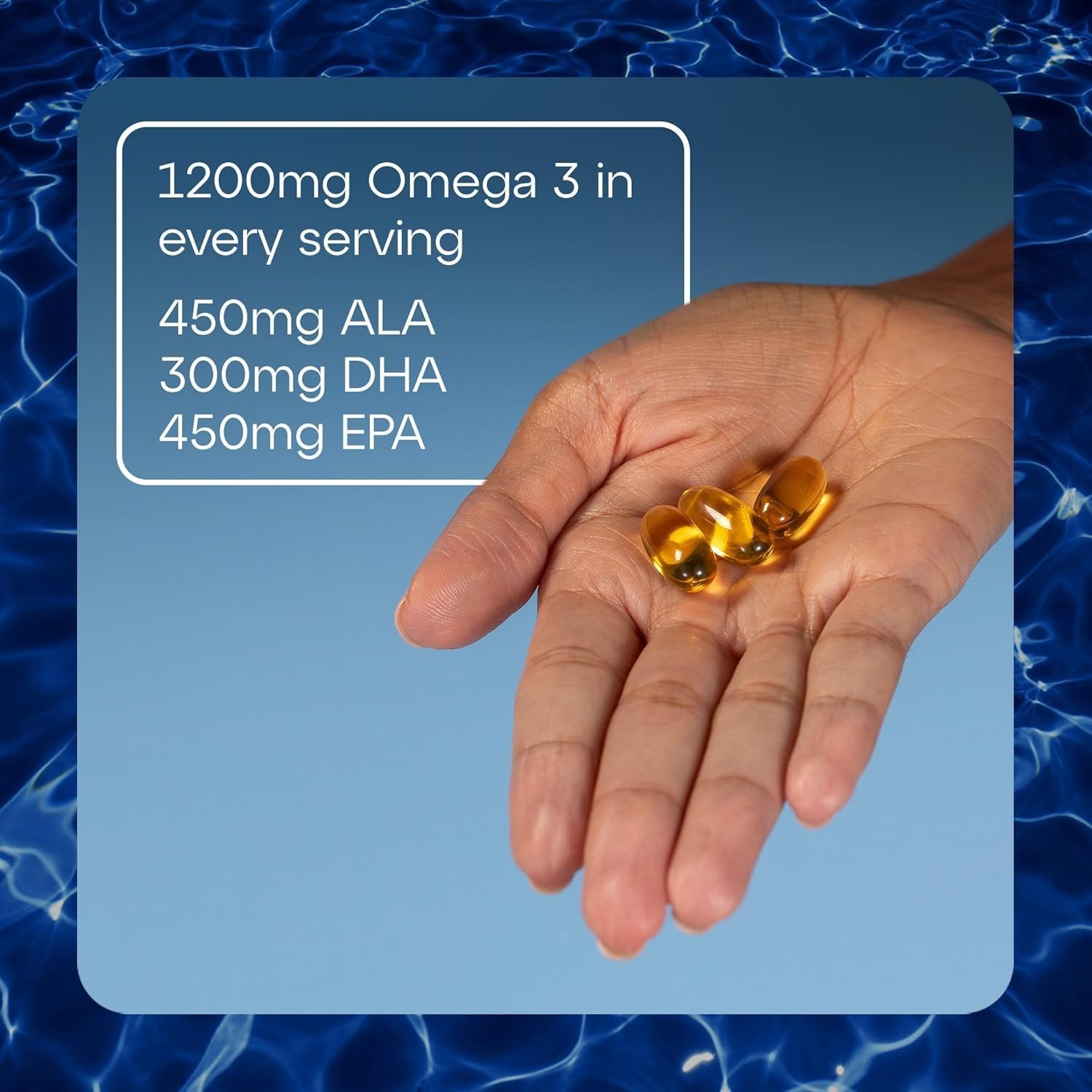 TheraTears Eye Nutrition 1200mg Omega 3 Supplement 90 Count Softgels