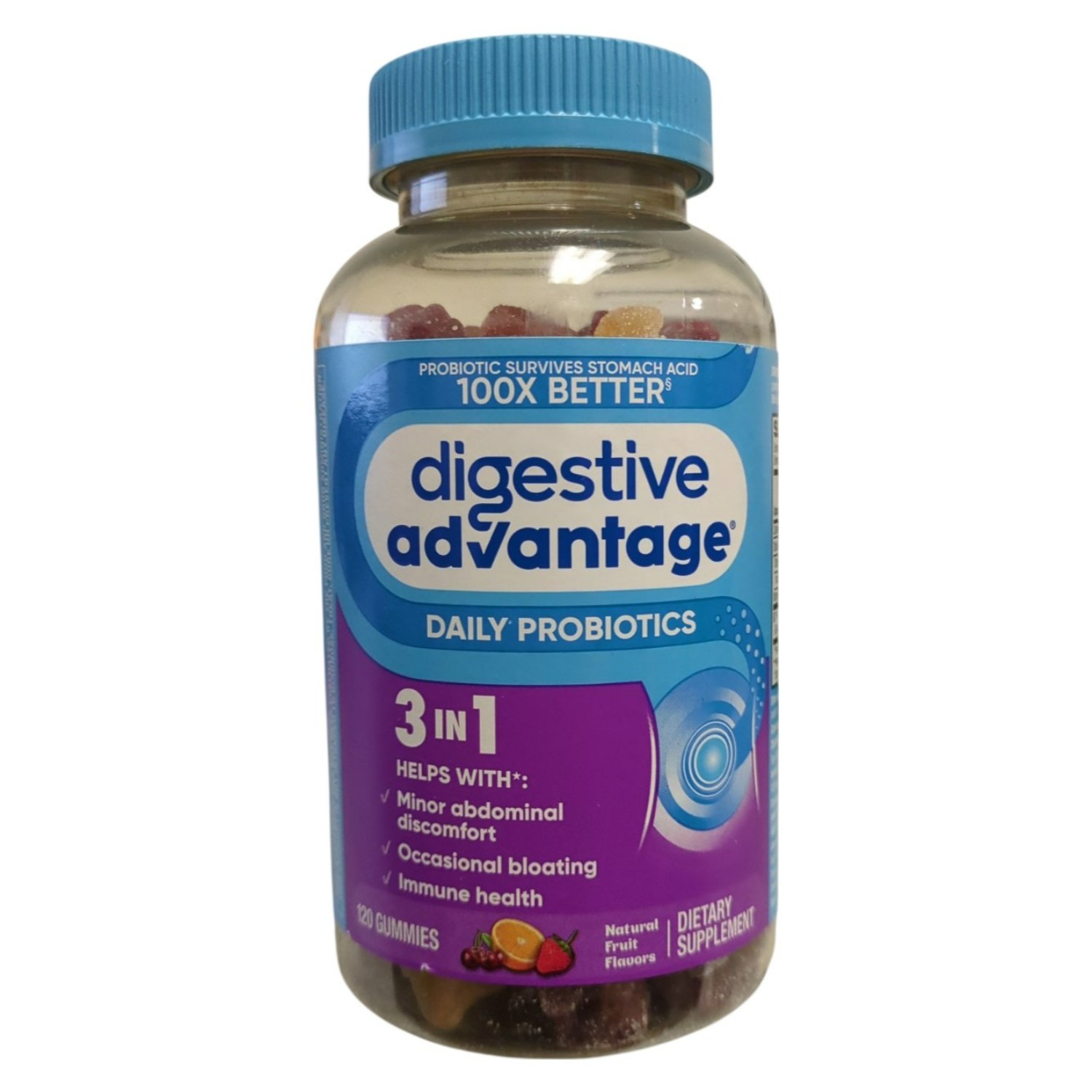 Digestive Advantage Daily Probiotic Gummies, 120 ct.