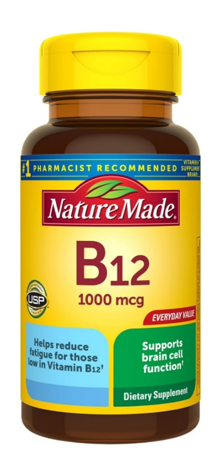 Nature Made Vitamin B12 1000 mcg Softgels, Dietary Supplement, 270 Ct exp 11/26