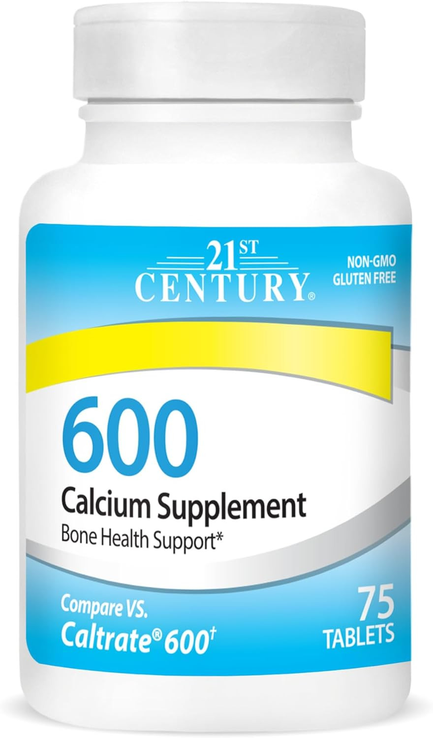 Calcium Supplement, 600 Mg, 75 Count