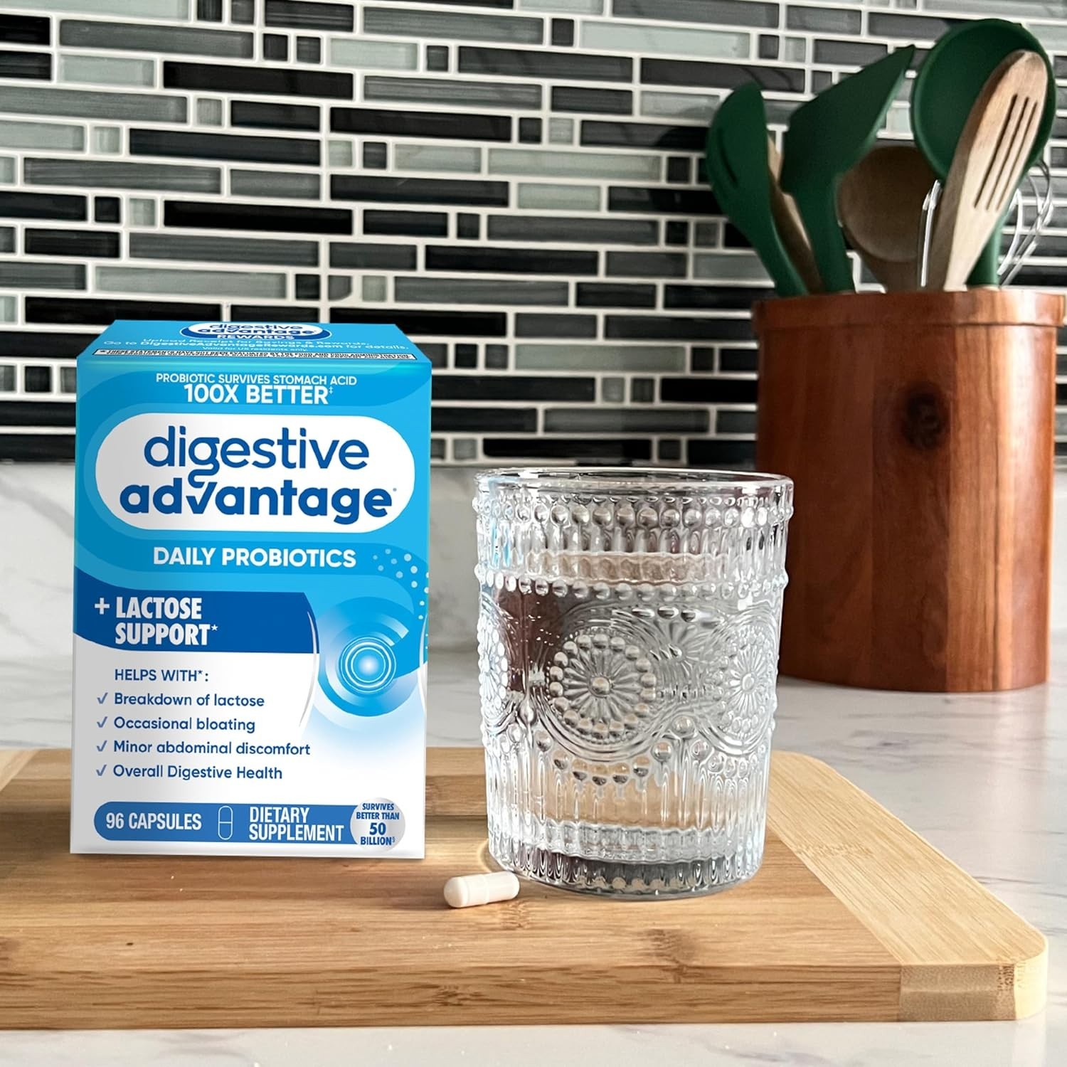 Digestive Advantage Lactose Defense Capsules 96ct Digestive Immune Support