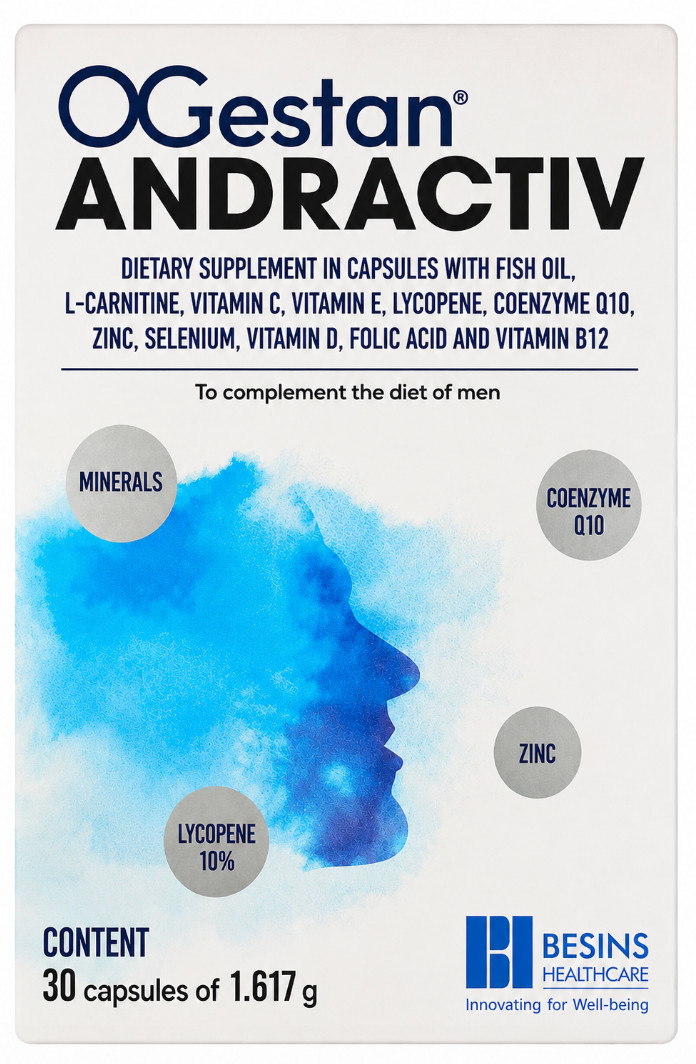 Ogestan Andractiv 30 Capsules