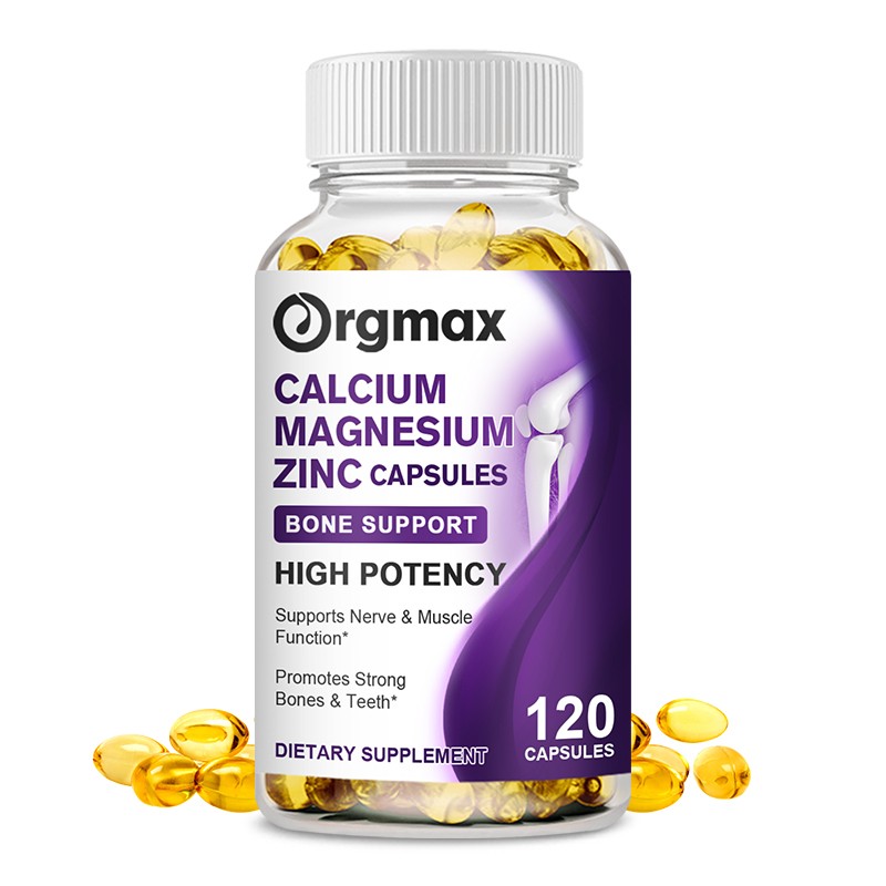 Zinc Calcium Magnesium & Vitamin D Complex Supplement 120pcs Dietary Supplement