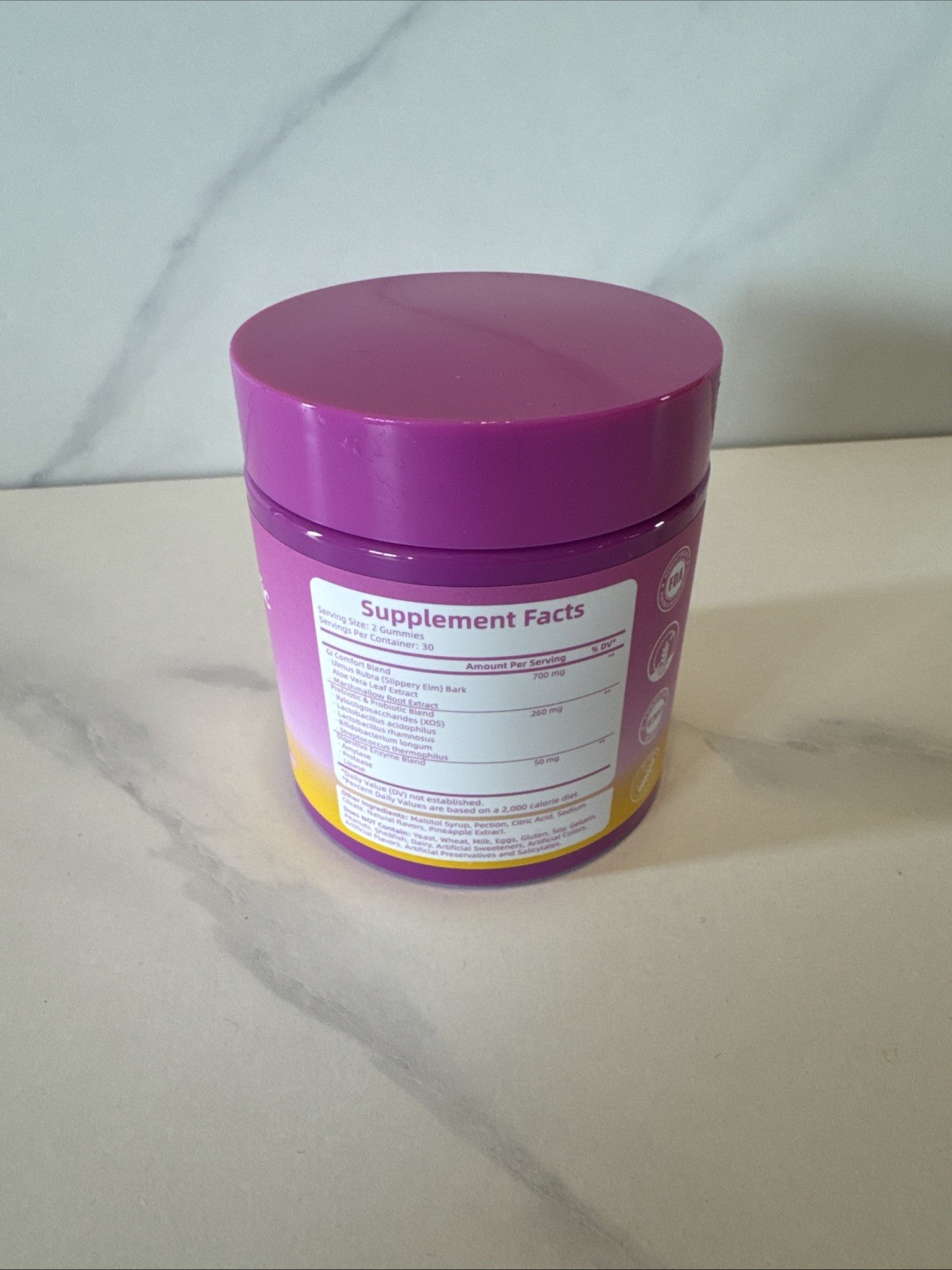 Women’s Probiotics 60 Gummies Vaginal Health with Slippery Elm Exp 12/2027 New