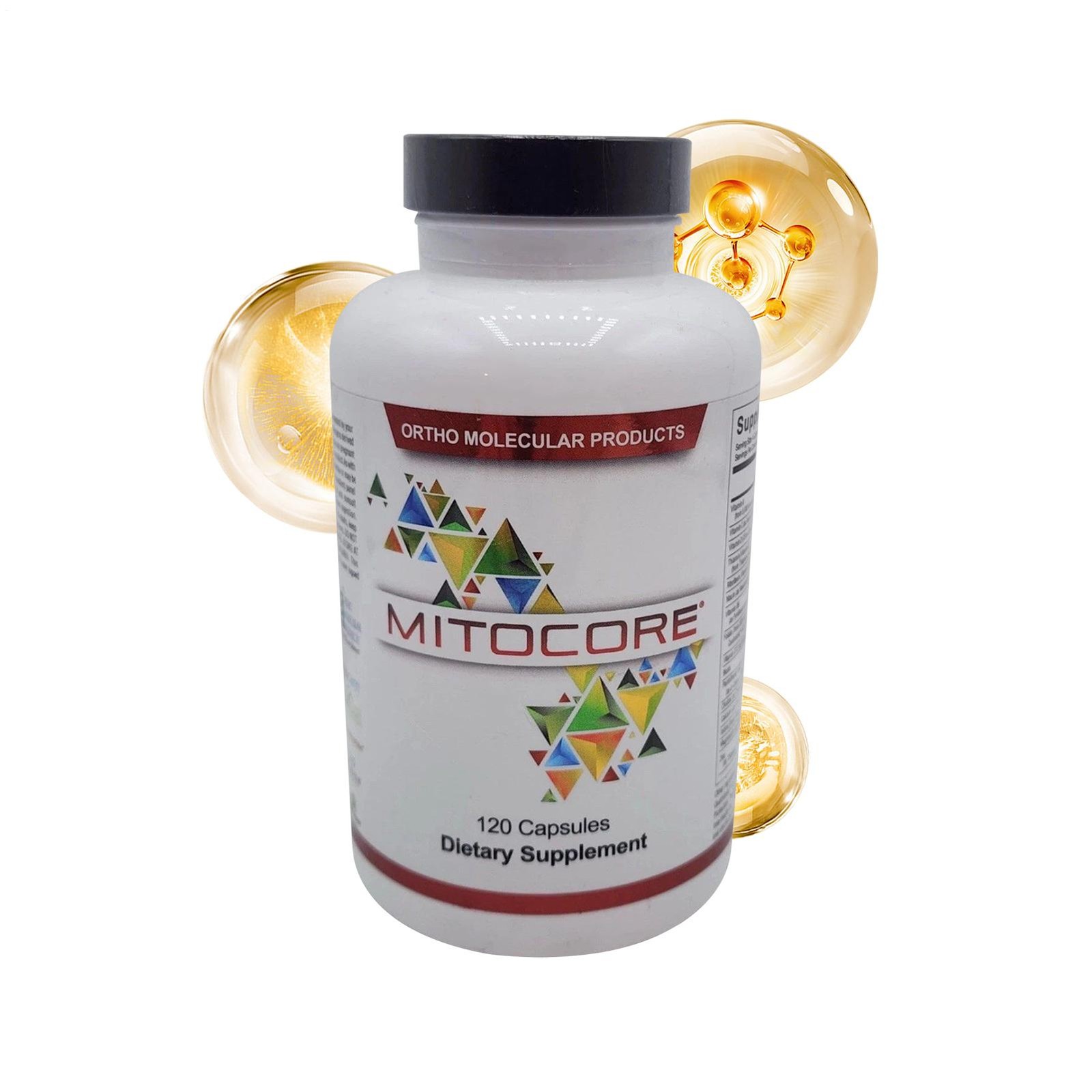 Ortho Molecular MITOCORE 120 Pills Muscle Nutrient Daily Use New Premium
