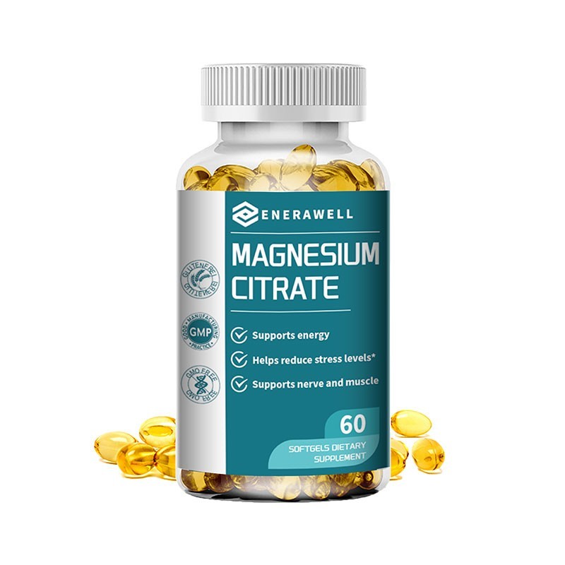 Magnesium Citrate 500mg Capsules – Extra Strength Magnesium Supplement | 07/2027