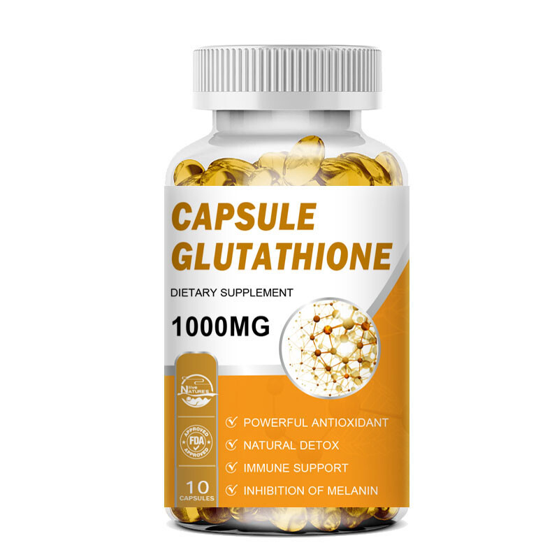 120 Pills L-Glutathione Capsules 1000MG Natural Anti-Aging Skin Whitening Caps