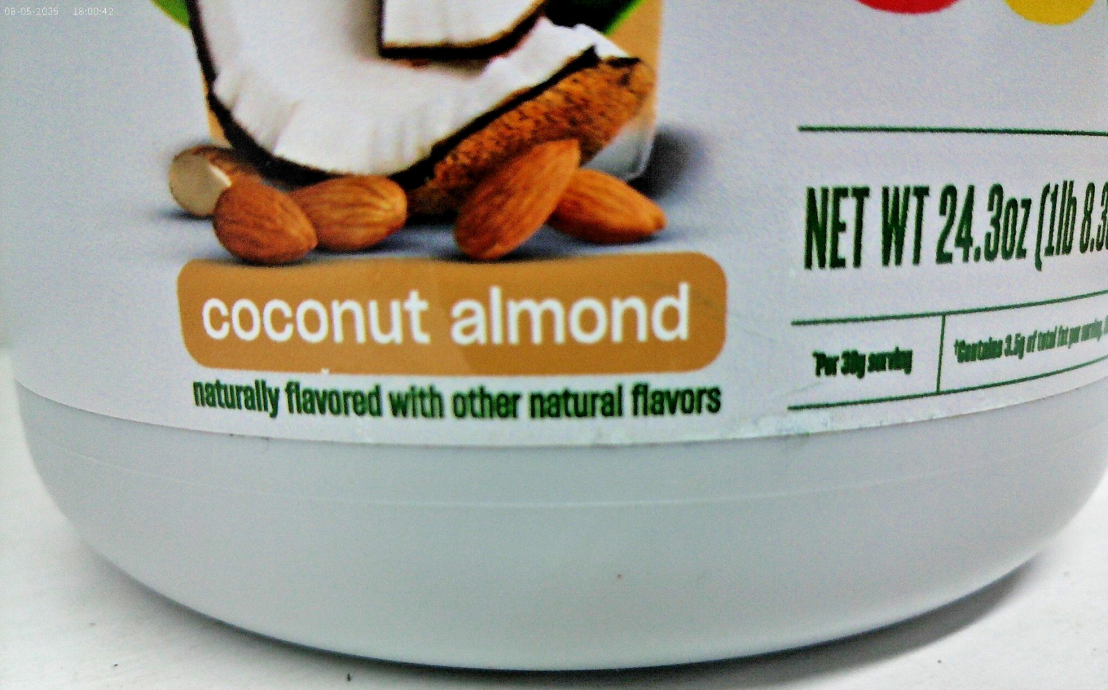 Vega Plant-Based All-in-One Protein Powder Nutrition Shake, Coconut Almond, 2lb