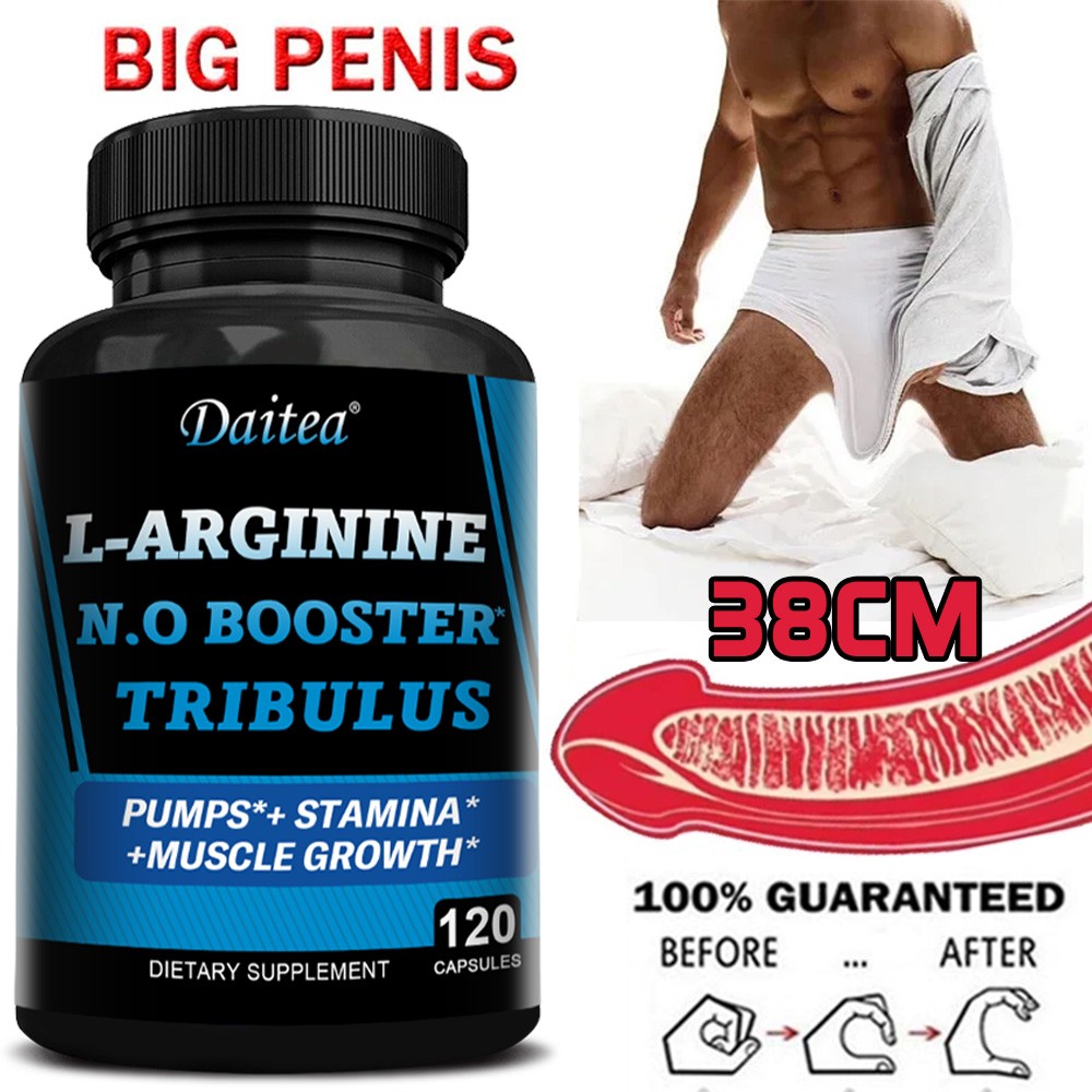 Nitric Oxide Booster Improves Blood Flow Circulation Quick Recovery 120 Pills