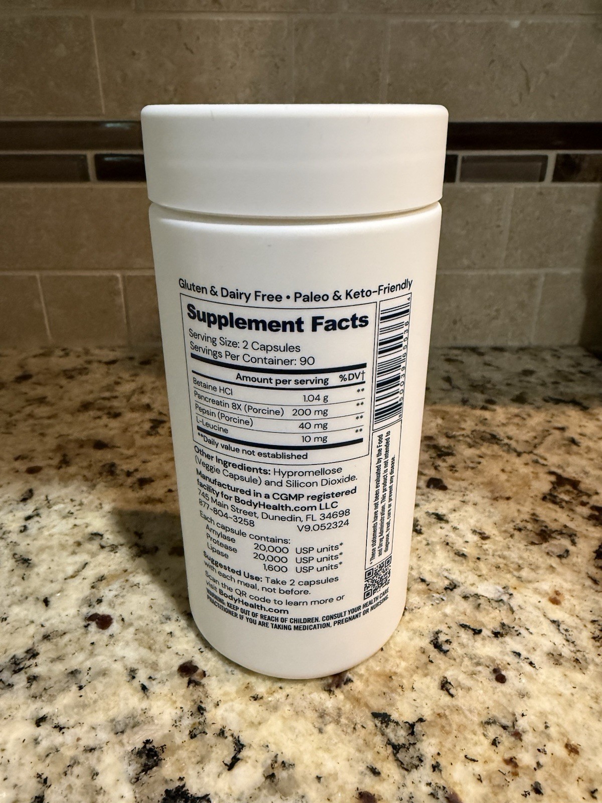 BODYHEALTH Digestive Enzymes