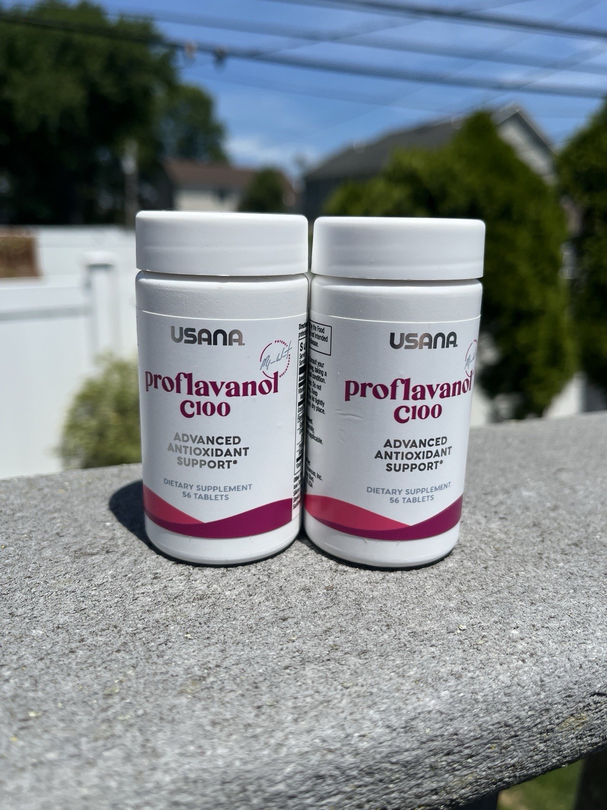 Latest upgraded USANA Proflavanol C100 Advanced Antioxidant Support 2bottls09/27