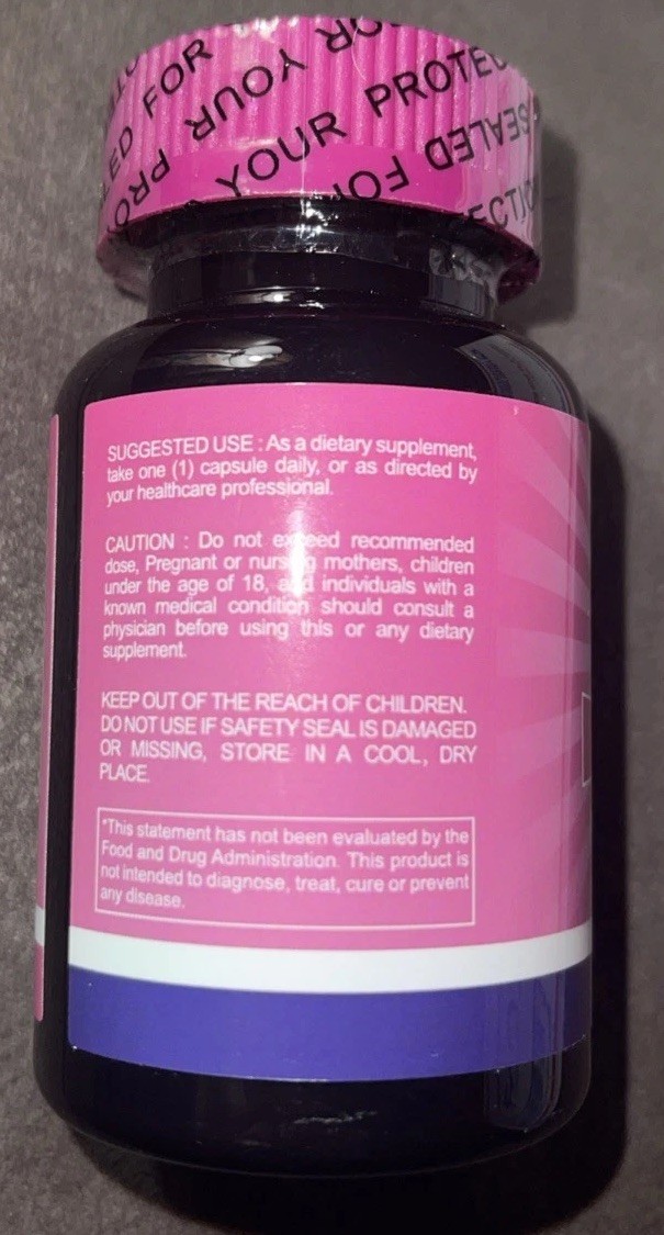 Women’s Probiotics 100 Billion CFU 18 Strains 60 Caps Sealed Exp. 10/2026