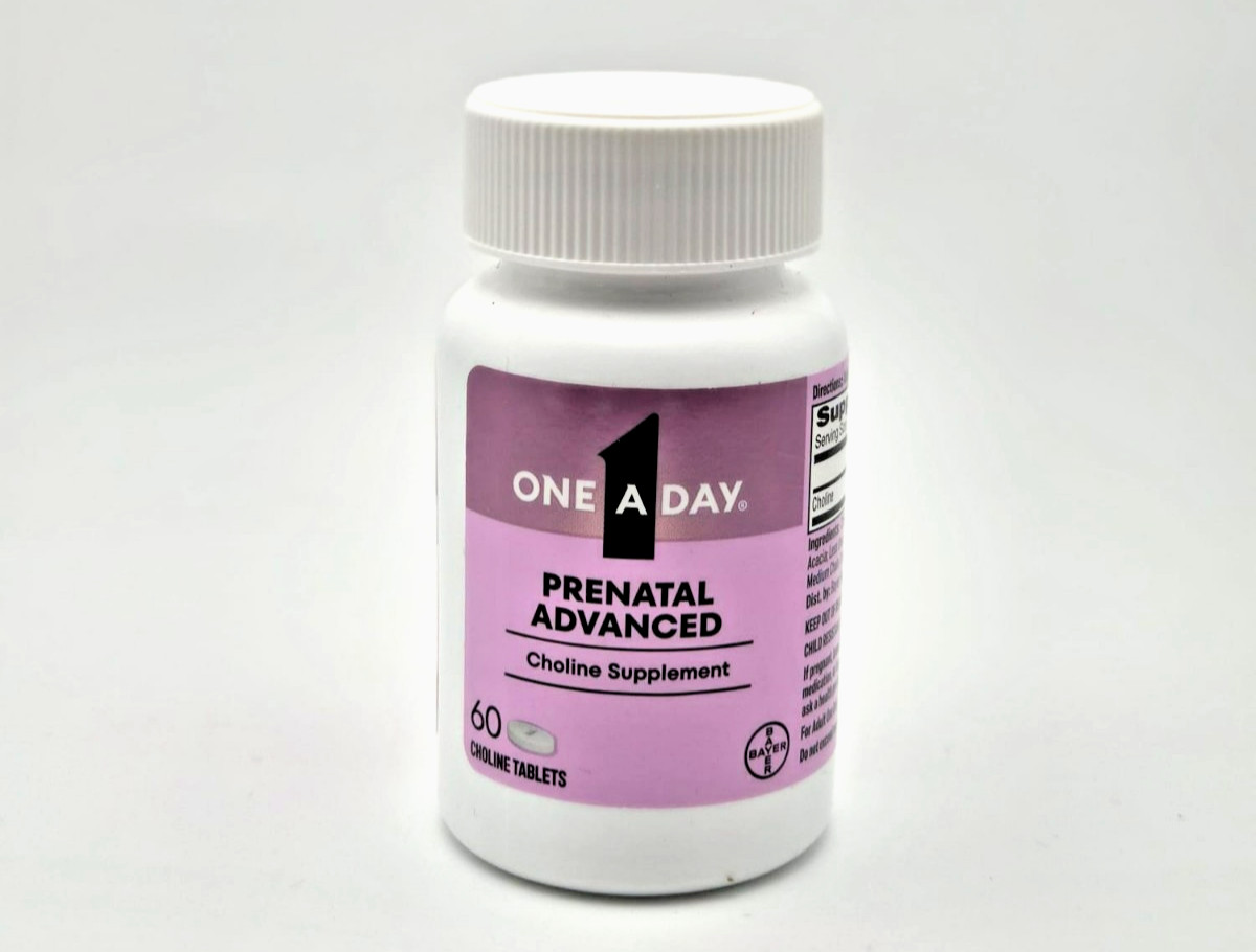 One A Day Prenatal Advanced- 60 Choline Tablets – EXP 02/2027
