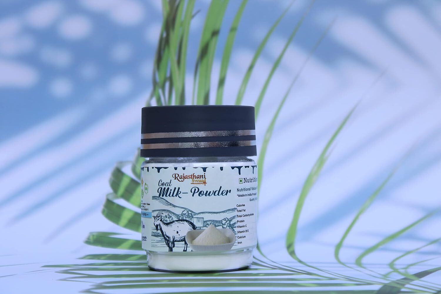 Rajasthani Swaad Goat Milk Powder Freeze Dried Homemade Natural Grass Fed Goat