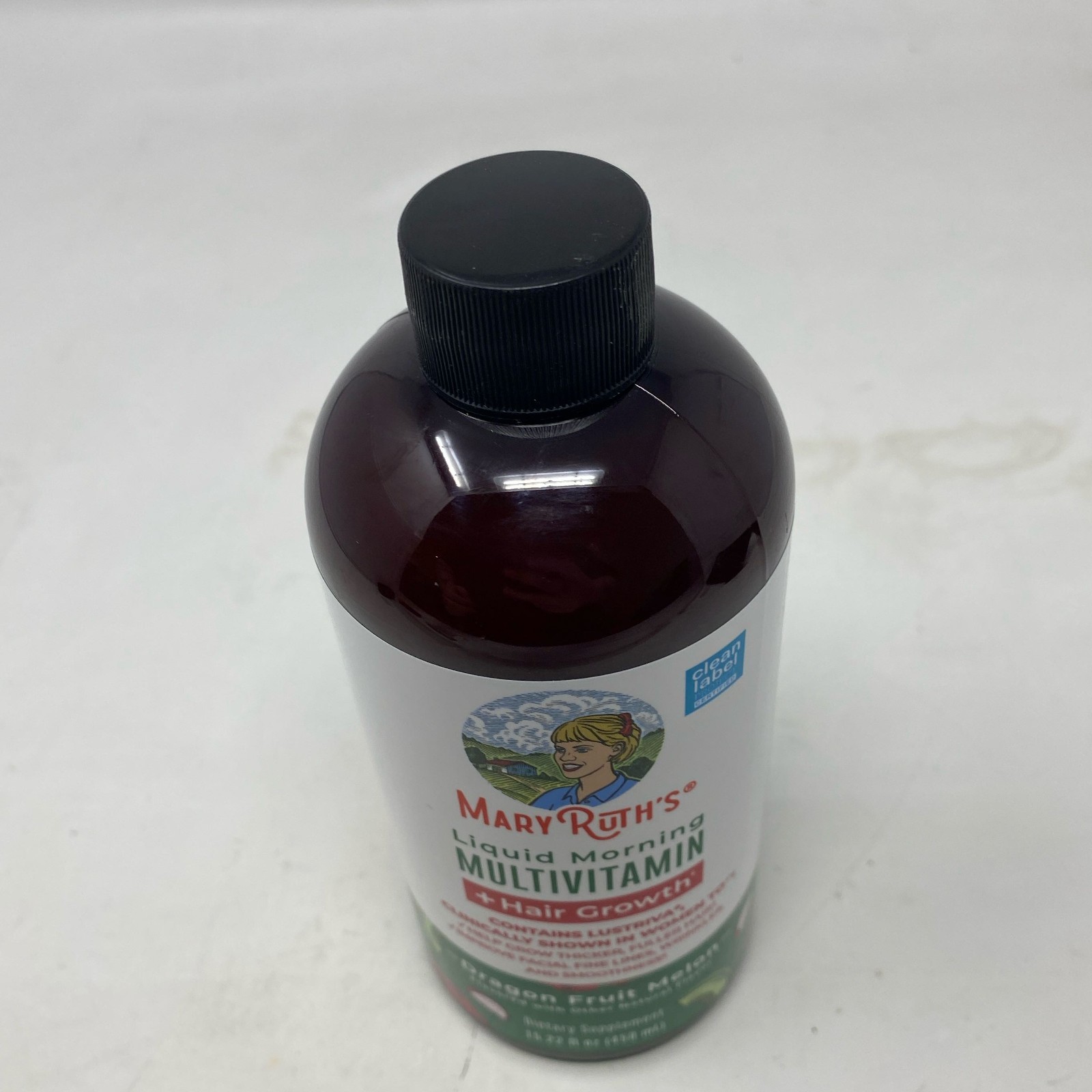 MaryRuth’s Liquid Multivitamin + Hair Growth – Dragon Fruit Melon 15.22oz