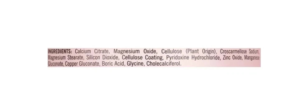 2 X Kirkland Signature Calcium Citrate Magnesium Zinc 500X2=1000 Tab EXP 01/29