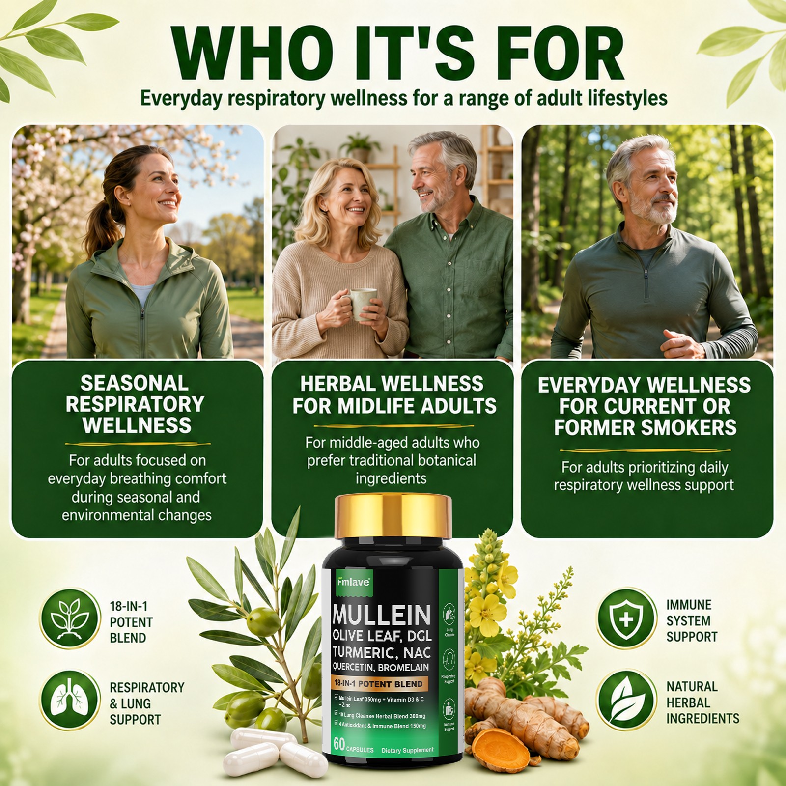 Mullein Lung Cleanse – Herbal Lung Detox & Cleanse for Respiratory Lung Health