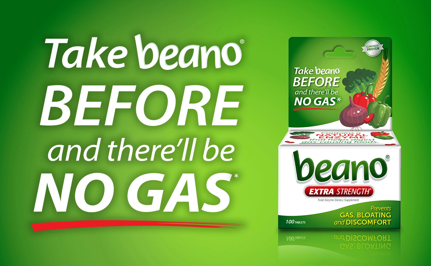 Beano Extra Strength Food Enzyme ULTRA 800 Dietary Supplement, 180 Tablets Gas