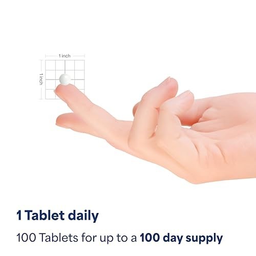 Premium Vitamin K 100Mcg, Dietary Supplement for Bone, Joint, and Blood Clotting