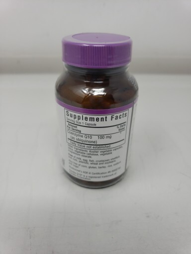 Bluebonnet CoQ10 100mg 60 Capsules EXP 07/2025