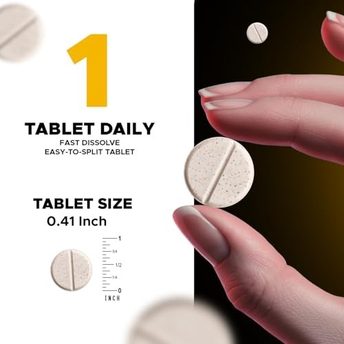 Vitabod Melatonin 20 mg Fast Dissolve Tablets Natural Berry Flavor 240 Count