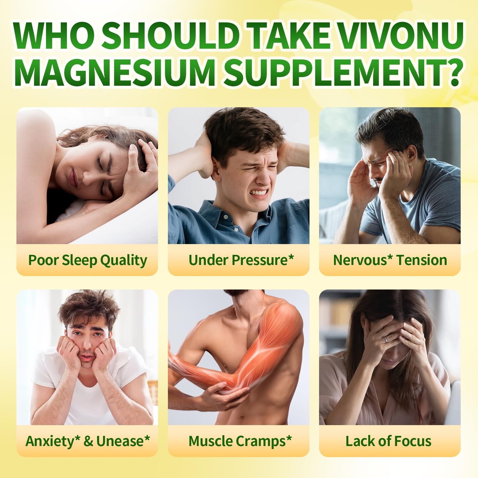 VivoNu Magnesium Complex for 240 Count (Pack of 1), 240 Capsules / 1 Bottle