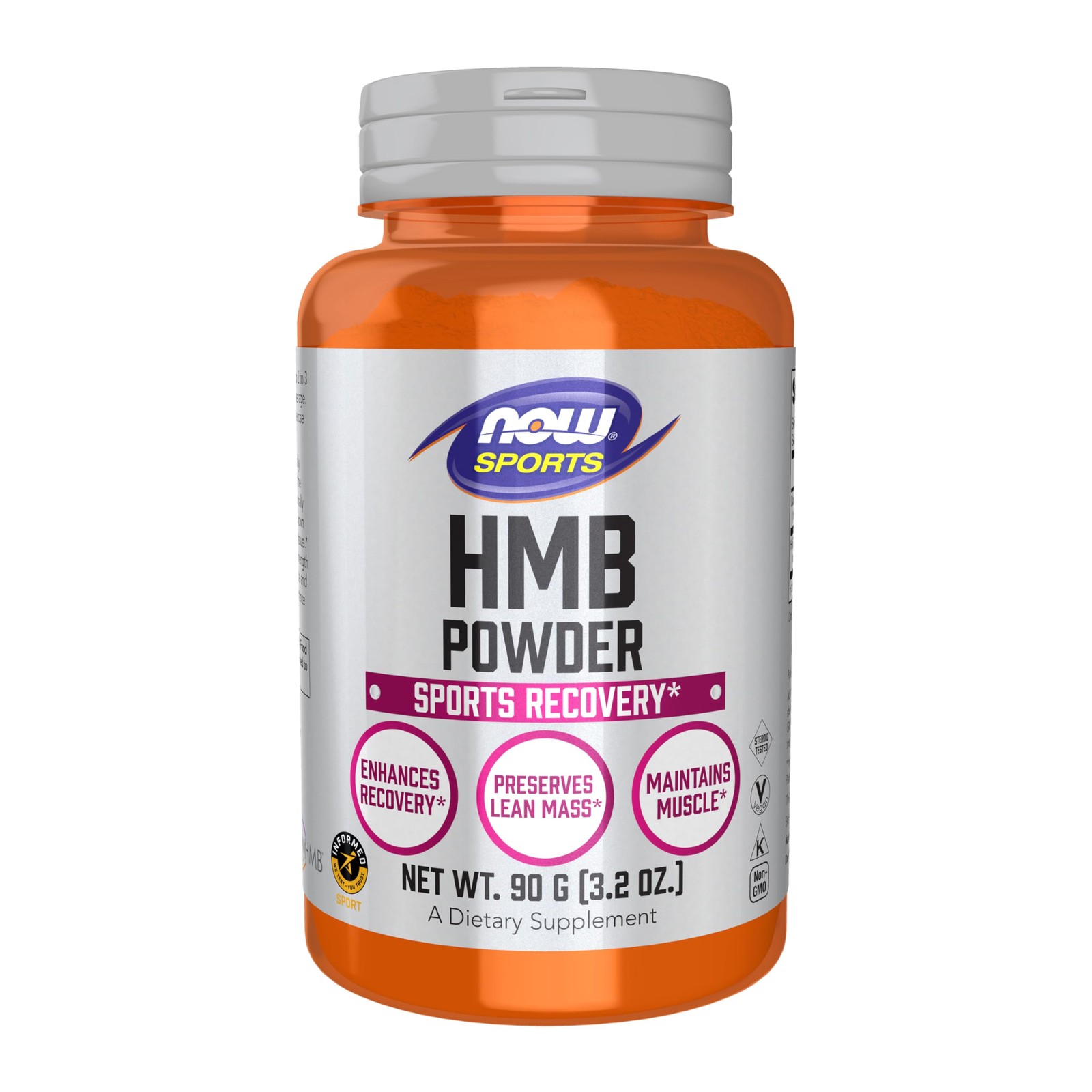Now Sports Double Strength Hmb 1000 Mg 3.2 Oz Muscle Recovery Supplement
